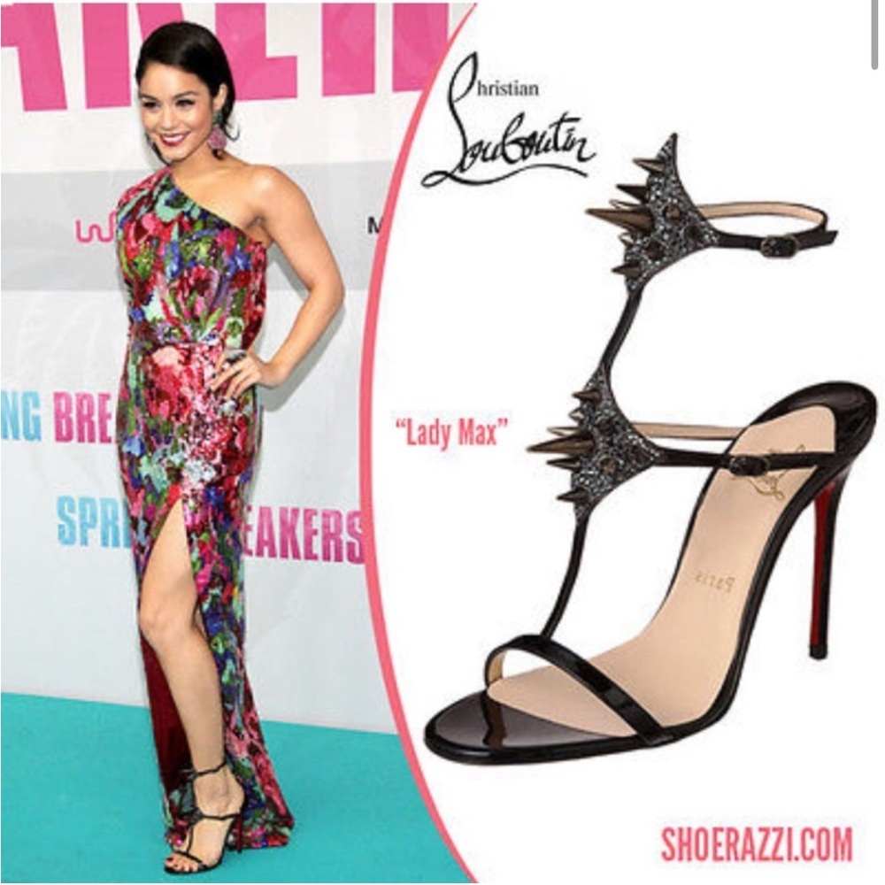 ❌SOLD❌Christian Louboutin Black Lady Max 100 Sandals